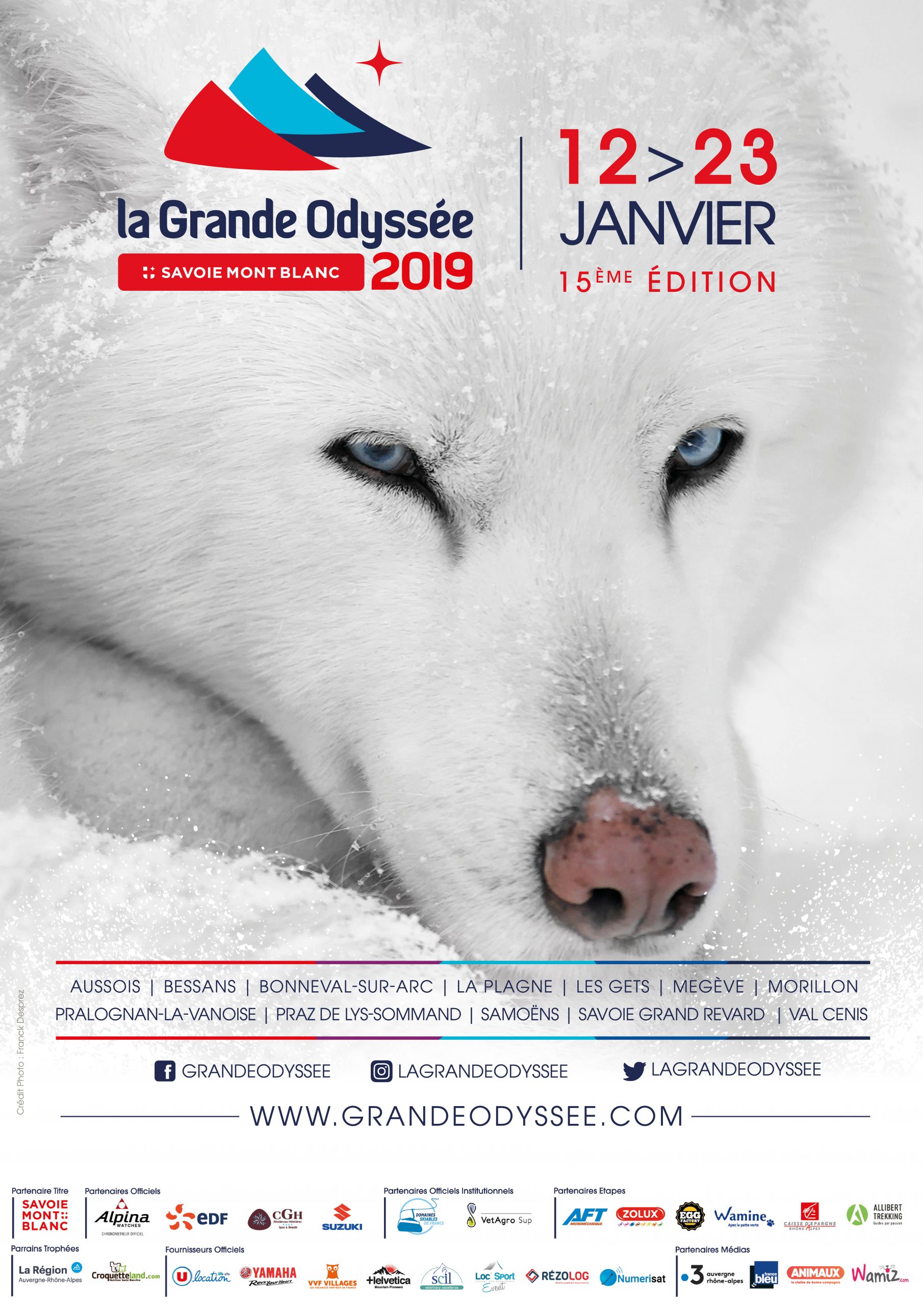 Affiche 2019 de la grande Odyssée
