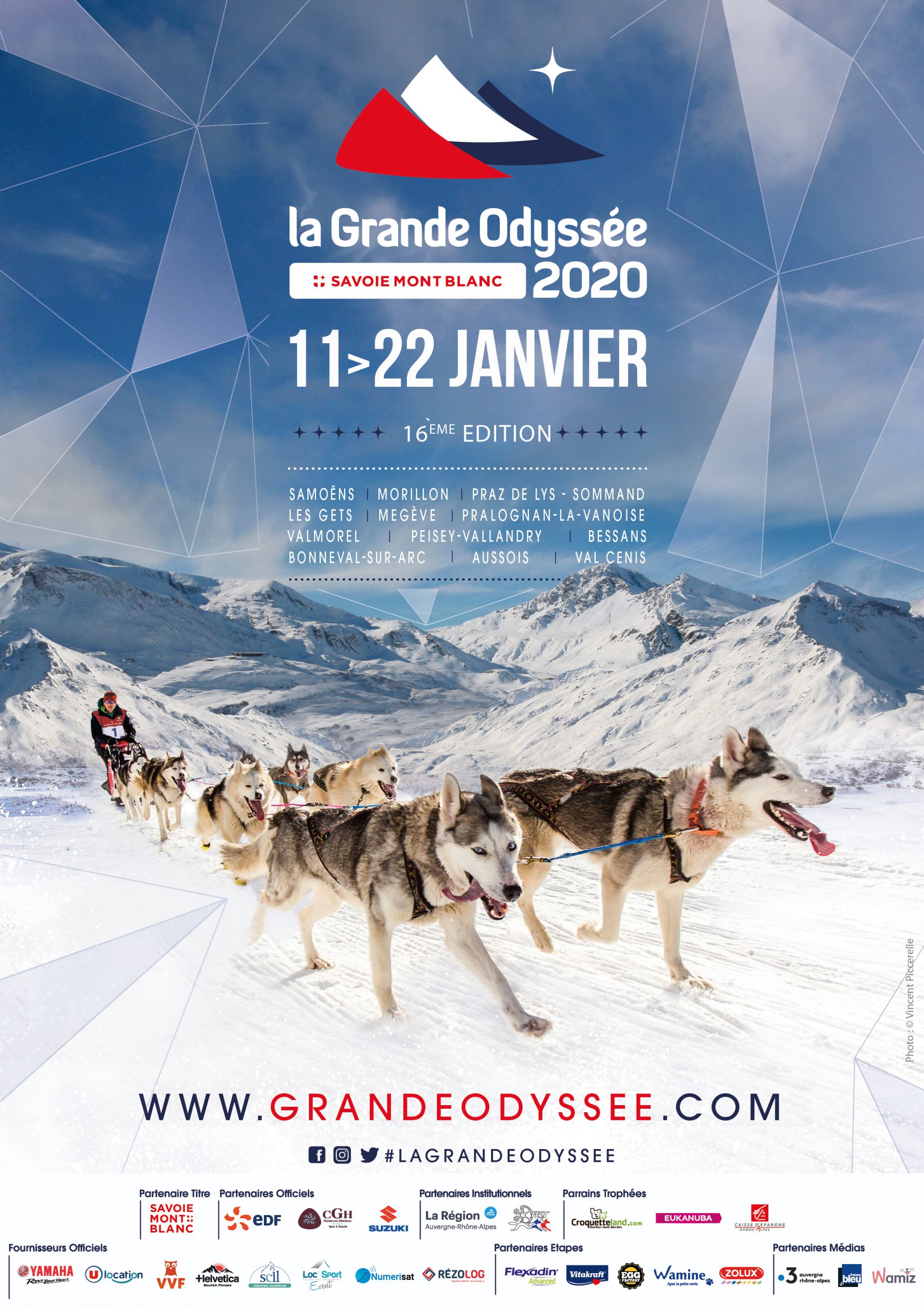 Affiche 2020 de la grande Odyssée