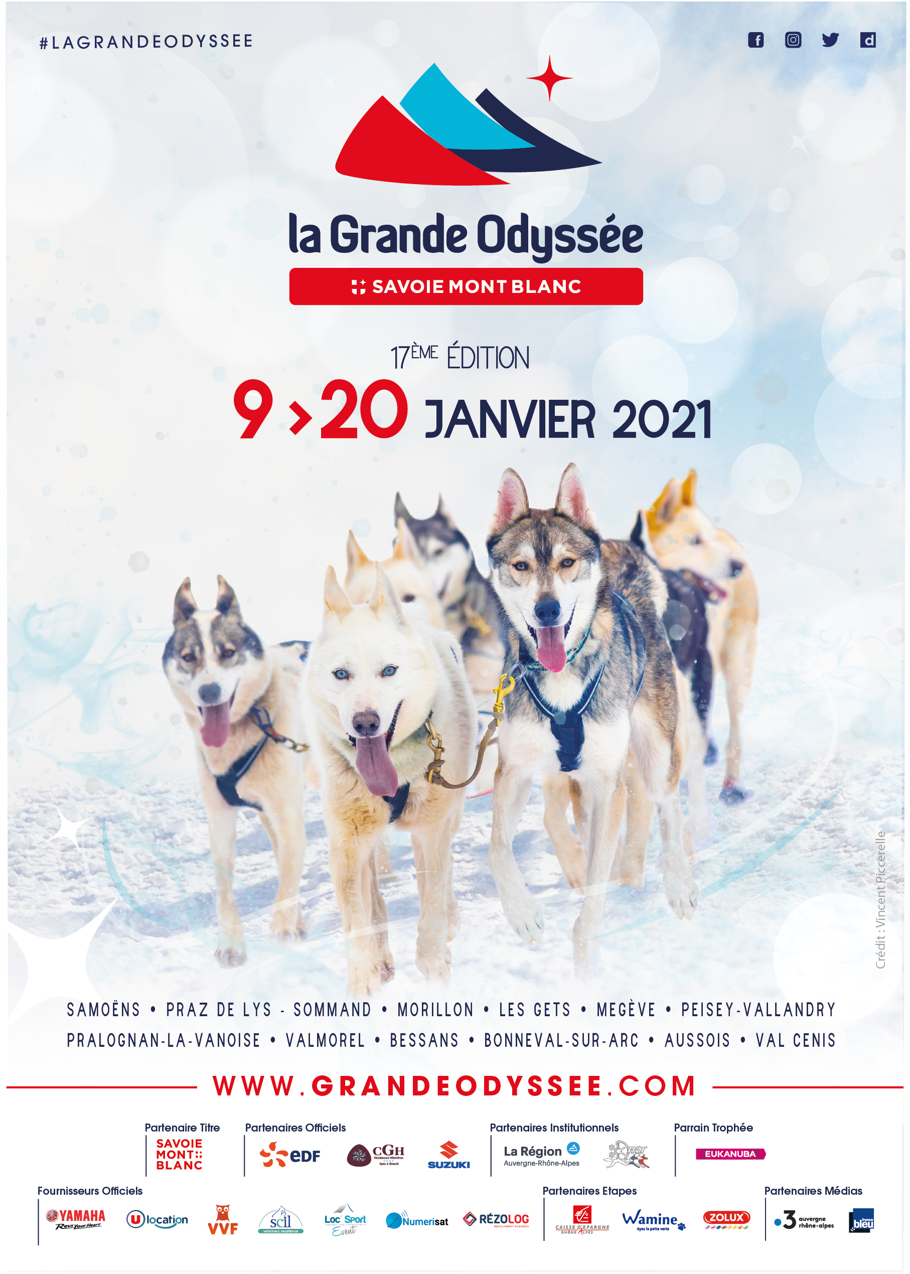 Affiche 2021 de la grande Odyssée