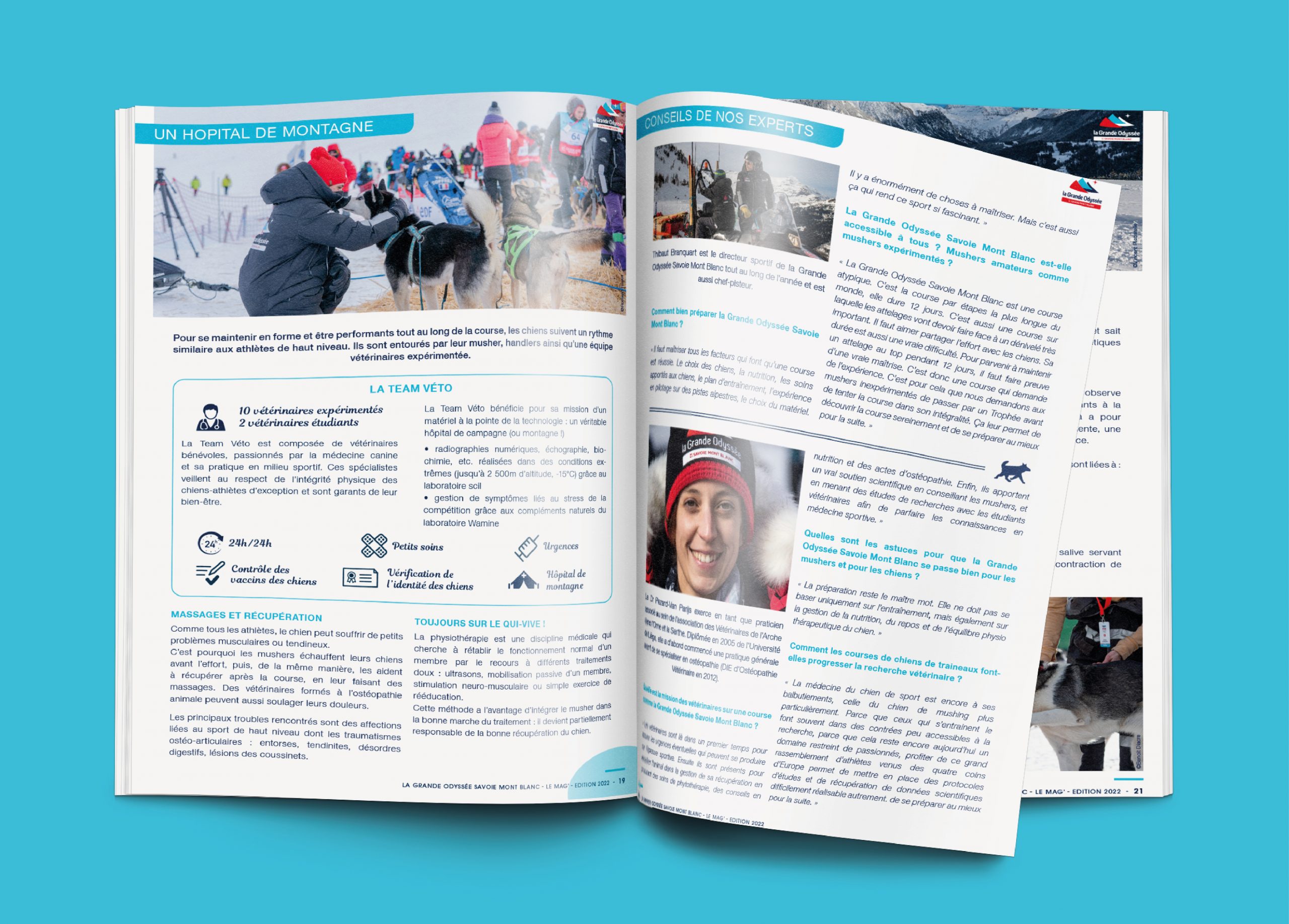 magazine pour La grande Odyssée
